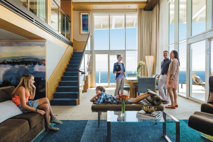 Royal Loft Suite on Oasis of the Seas.